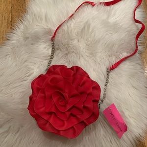 NWT Betsey Johnson Floral Rose Crossbody